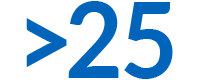 25以上